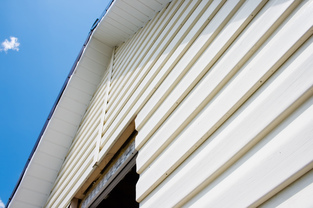 maison avec un bardage en bois