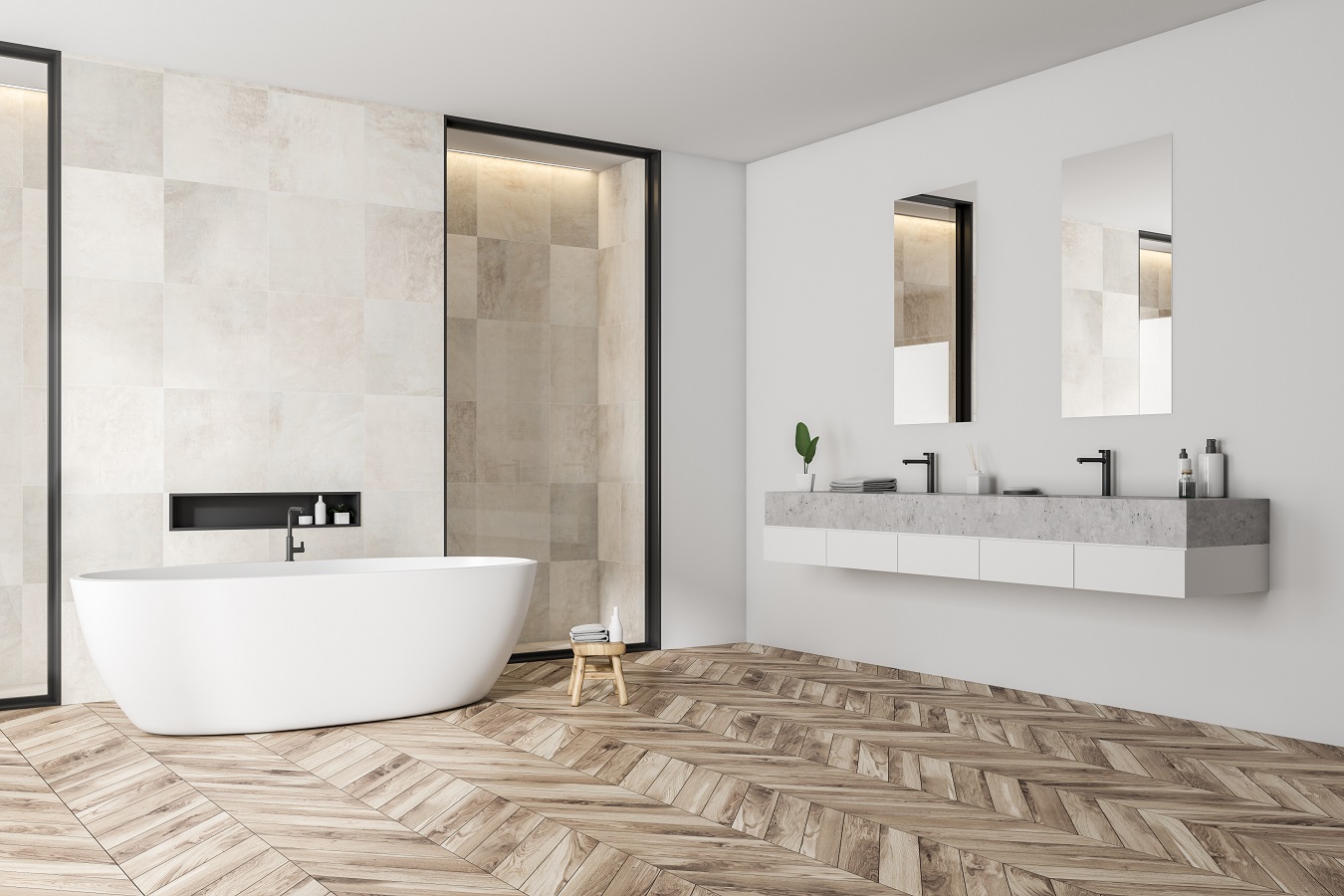 parquet salle de bain